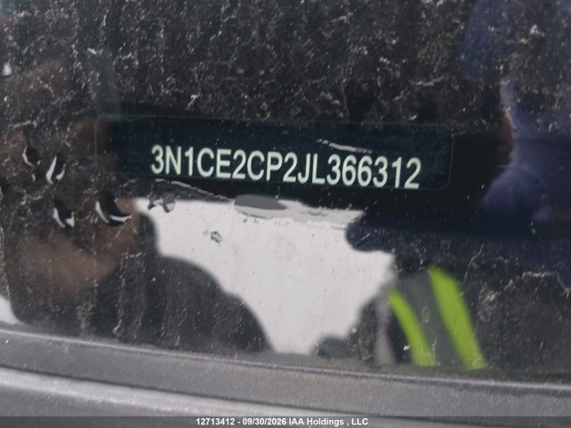 Aukcja sprzedaży 2018 Nissan Versa Note 1.6 S/1.6 Sr/1.6 Sv, vin: 3N1CE2CP2JL366312, numer aukcji: 12713412