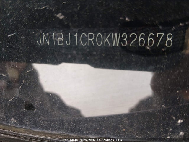 JN1BJ1CR0KW326678 Nissan Qashqai S/sl/sv
