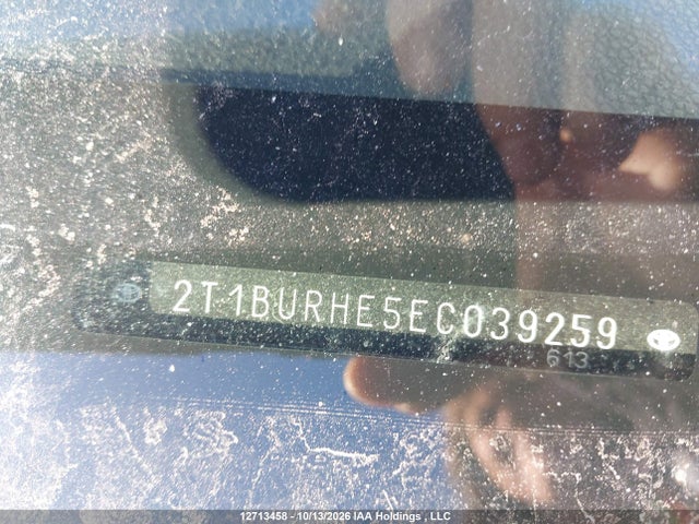 2T1BURHE5EC039259 Toyota Corolla S