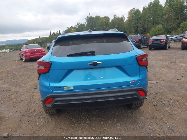 2025 Chevrolet Trax 2rs Fwd მანქანა იყიდება აუქციონზე, vin: KL77LJE21SC330153, აუქციონის ნომერი: 12713488