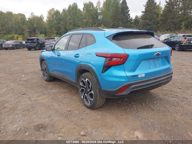 2025 Chevrolet Trax 2rs Fwd მანქანა იყიდება აუქციონზე, vin: KL77LJE21SC330153, აუქციონის ნომერი: 12713488