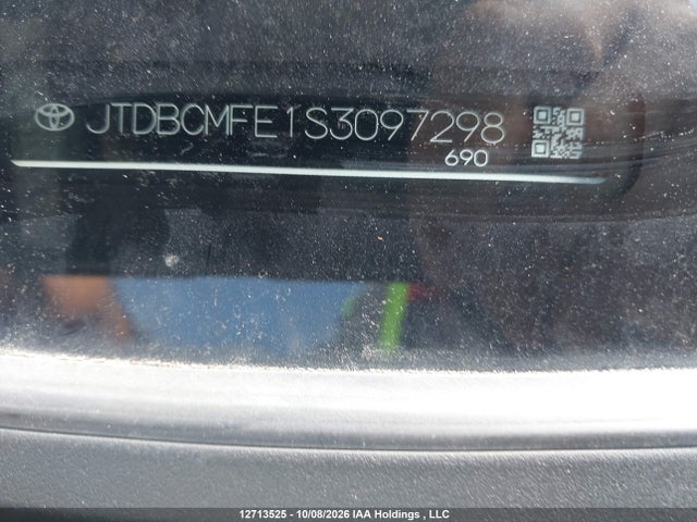 2025 Toyota Corolla Hybrid Le მანქანა იყიდება აუქციონზე, vin: JTDBCMFE1S3097298, აუქციონის ნომერი: 12713525