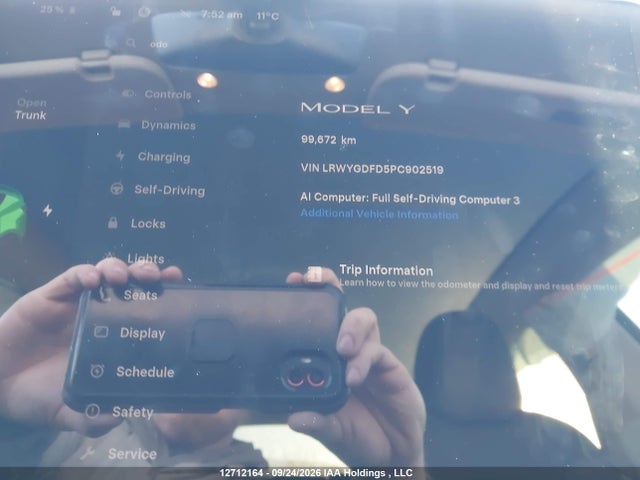 Tesla Model Y Rwd 2023 LRWYGDFD5PC902519 Image 7