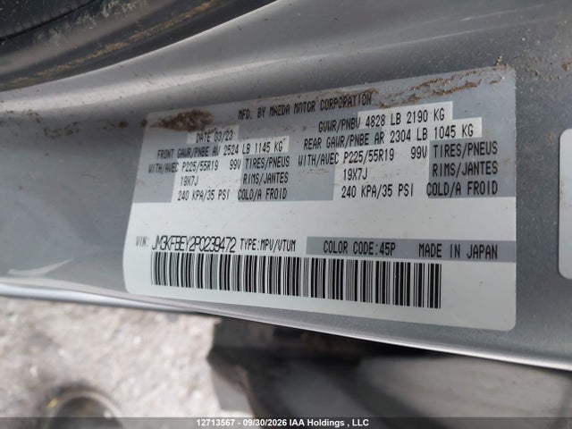 JM3KFBEY2P0239472 Mazda Cx-5 Signature