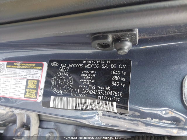 KIA RIO EX 2018 3KPA34AB7JE047618 Image 20