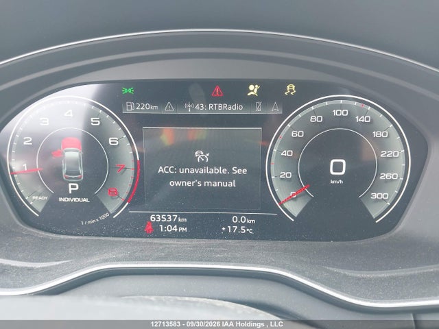 12713583 :رقم المزاد ، WA1EAAFY9R2048565 vin ، 2024 Audi Q5 Progressiv مزاد بيع
