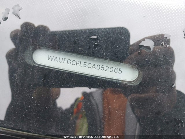 12713595 :رقم المزاد ، WAUFGCFL5CA052065 vin ، 2012 Audi S4 3.0 Premium مزاد بيع
