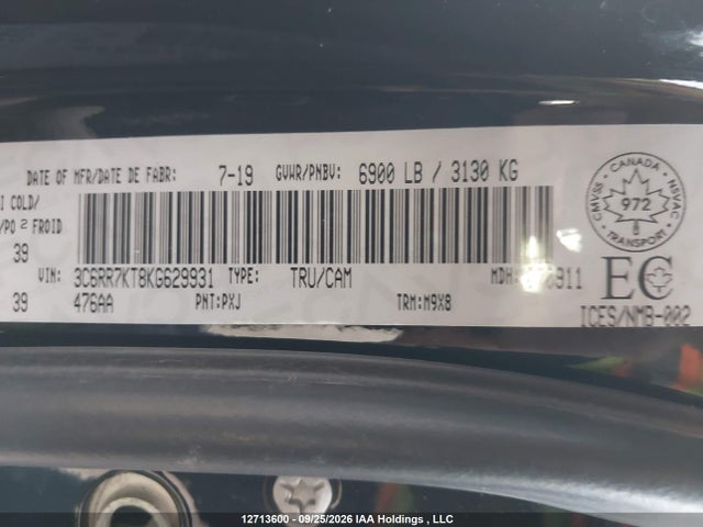 RAM 1500 Classic Express 2019 3C6RR7KT8KG629931 Image 9