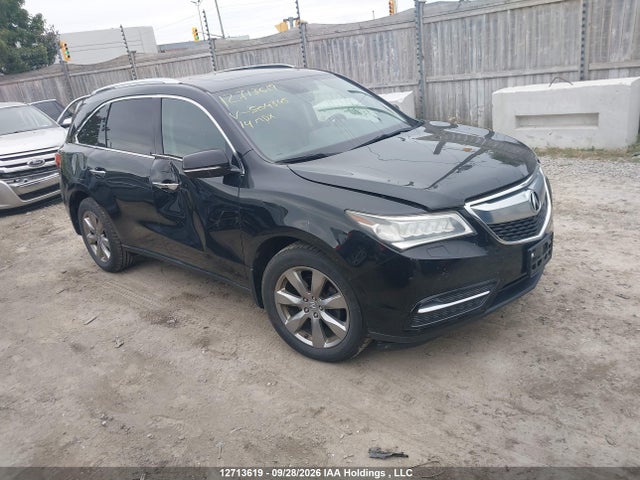 2014 Acura Mdx Elite Package მანქანა იყიდება აუქციონზე, vin: 5FRYD4H8XEB504345, აუქციონის ნომერი: 12713619
