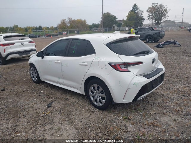Aukcja sprzedaży 2020 Toyota Corolla, vin: JTNK4RBE6L3077058, numer aukcji: 12713621