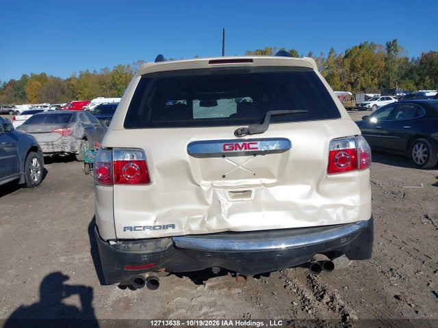 12713638 :رقم المزاد ، 1GKLRNED4AJ154061 vin ، 2010 Gmc Acadia Slt مزاد بيع
