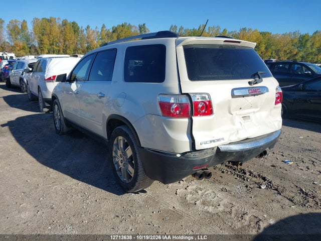12713638 :رقم المزاد ، 1GKLRNED4AJ154061 vin ، 2010 Gmc Acadia Slt مزاد بيع