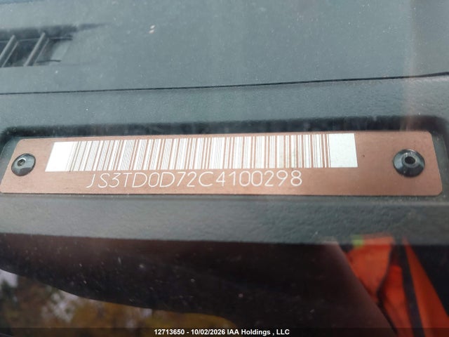 2012 Suzuki Grand Vitara Jlx მანქანა იყიდება აუქციონზე, vin: JS3TD0D72C4100298, აუქციონის ნომერი: 12713650