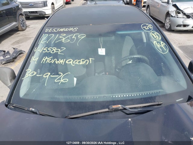 KMHCT5AE9EU155802 Hyundai Accent Gls/gs