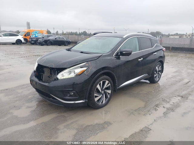 2015 Nissan Murano Platinum/sl/sv მანქანა იყიდება აუქციონზე, vin: 5N1AZ2MH4FN238415, აუქციონის ნომერი: 12713663