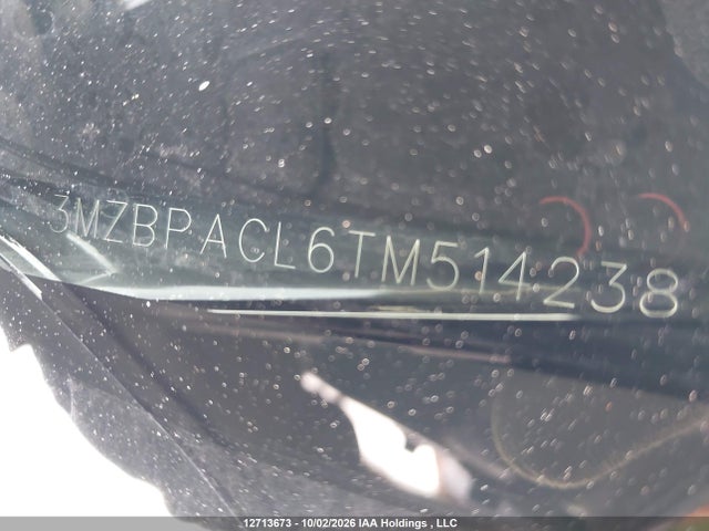 Aukcja sprzedaży 2026 Mazda 3 Preferred/carbon Edition, vin: 3MZBPACL6TM514238, numer aukcji: 12713673