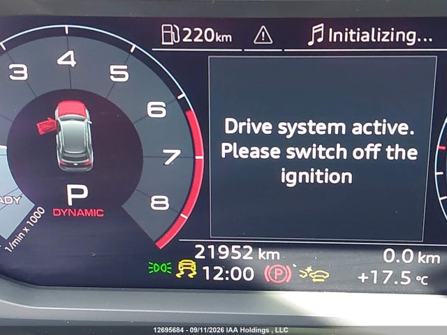 12695684 :رقم المزاد ، WA1AUCF32S1076550 vin ، 2025 Audi Q3 40 مزاد بيع