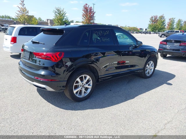 12695684 :رقم المزاد ، WA1AUCF32S1076550 vin ، 2025 Audi Q3 40 مزاد بيع