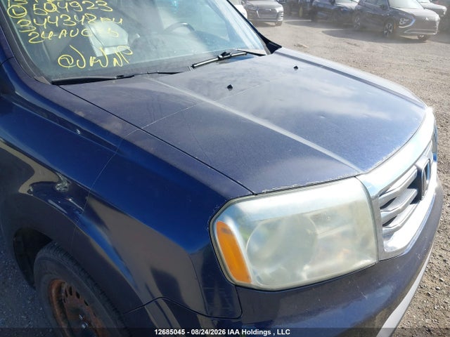 Продажа на аукционе авто 2013 Honda Pilot Ex-l, vin: 5FNYF4H61DB504923, номер лота: 12685045