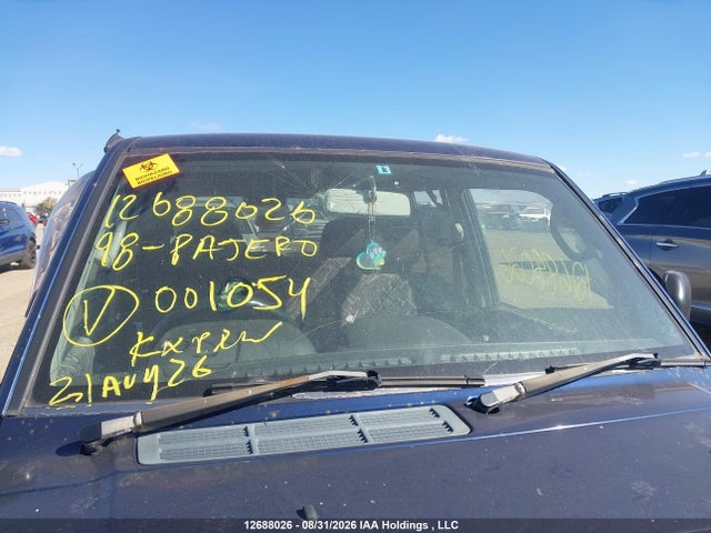 Aukcja sprzedaży 1998 Mitsubishi Pajero, vin: H76W0001054, numer aukcji: 12688026
