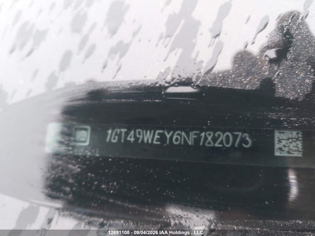 12691108 :رقم المزاد ، 1GT49WEY6NF182073 vin ، 2022 Gmc Sierra 3500hd Denali مزاد بيع