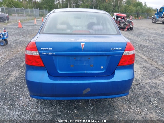 12700772 :رقم المزاد ، KL2TD55608B172804 vin ، 2008 Pontiac Wave مزاد بيع