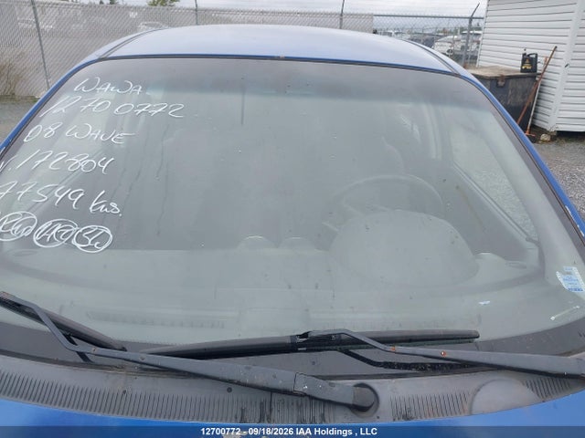 12700772 :رقم المزاد ، KL2TD55608B172804 vin ، 2008 Pontiac Wave مزاد بيع