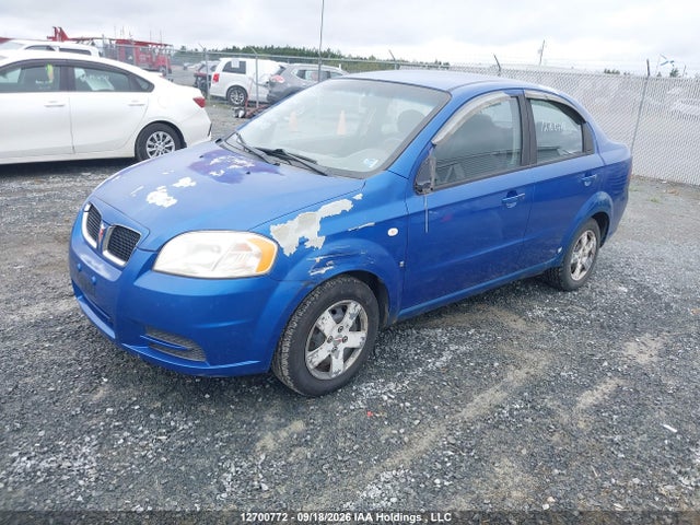 12700772 :رقم المزاد ، KL2TD55608B172804 vin ، 2008 Pontiac Wave مزاد بيع