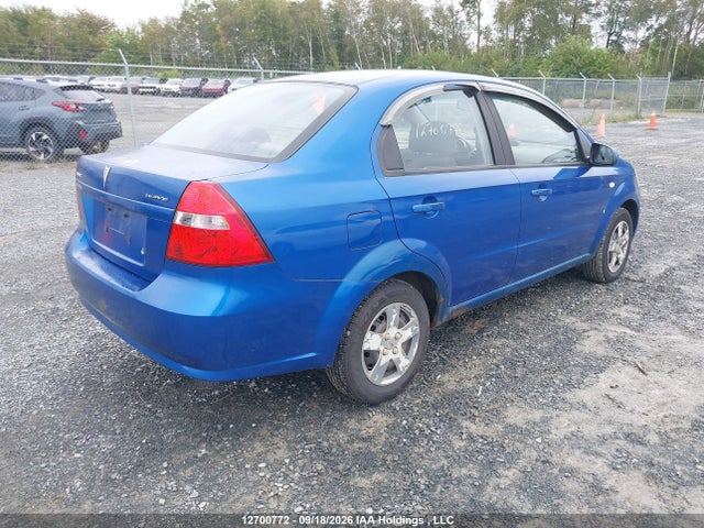 12700772 :رقم المزاد ، KL2TD55608B172804 vin ، 2008 Pontiac Wave مزاد بيع