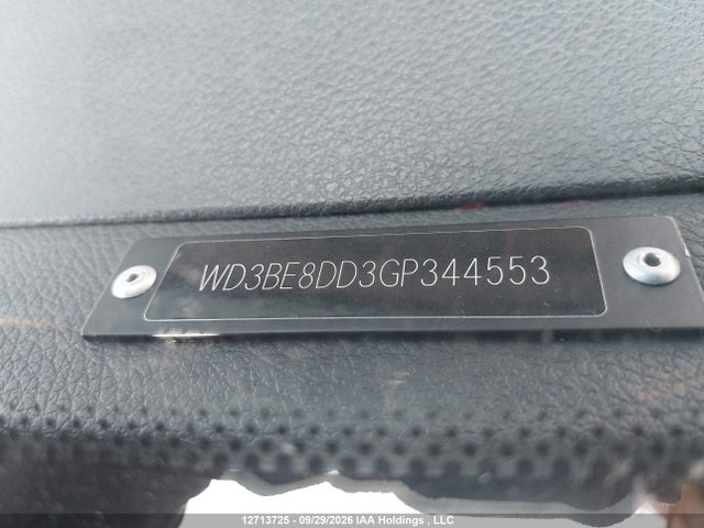 12713725 :رقم المزاد ، WD3BE8DD3GP344553 vin ، 2016 Mercedes-benz Sprinter 2500 مزاد بيع