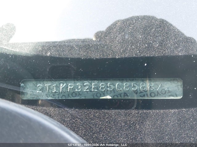 Aukcja sprzedaży 2005 Toyota Corolla Matrix Xr, vin: 2T1KR32E85C858872, numer aukcji: 12713737