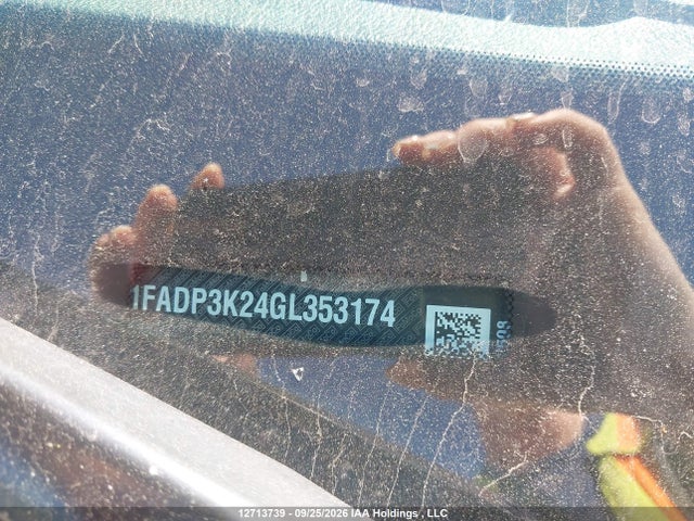 Продажа на аукционе авто 2016 Ford Focus Se, vin: 1FADP3K24GL353174, номер лота: 12713739
