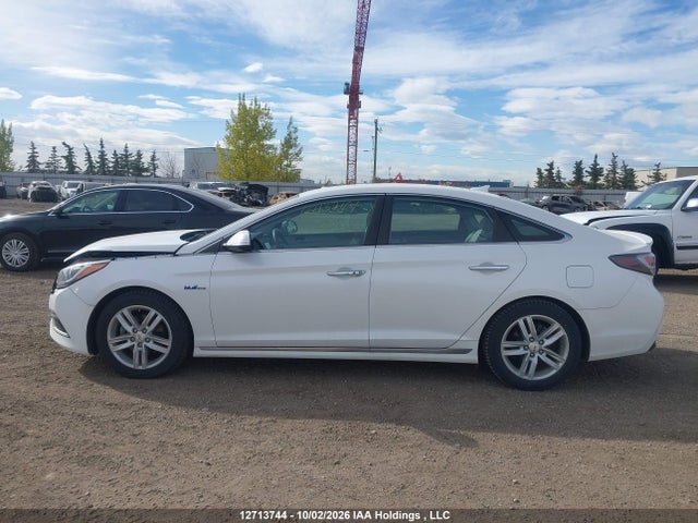 12713744 :رقم المزاد ، KMHE24L17HA059835 vin ، 2017 Hyundai Sonata Hybrid Se مزاد بيع