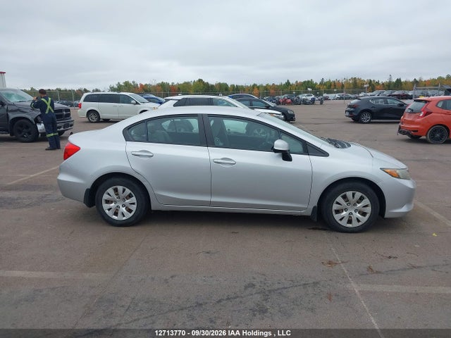 12713770 :رقم المزاد ، 2HGFB2F42CH058977 vin ، 2012 Honda Civic Lx مزاد بيع