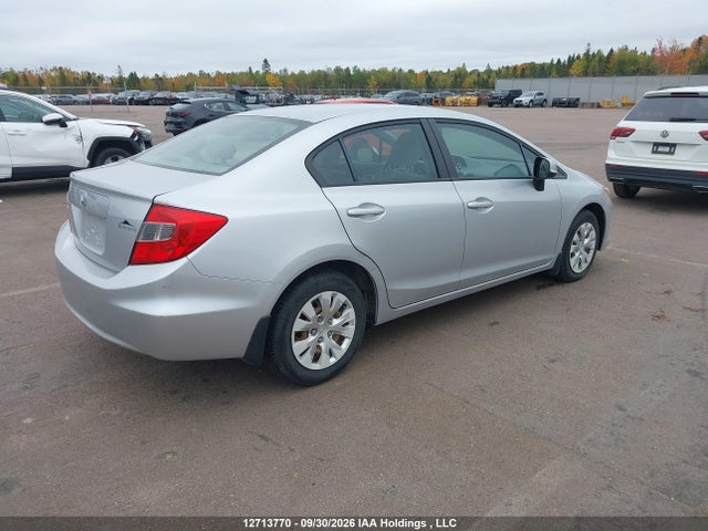 12713770 :رقم المزاد ، 2HGFB2F42CH058977 vin ، 2012 Honda Civic Lx مزاد بيع