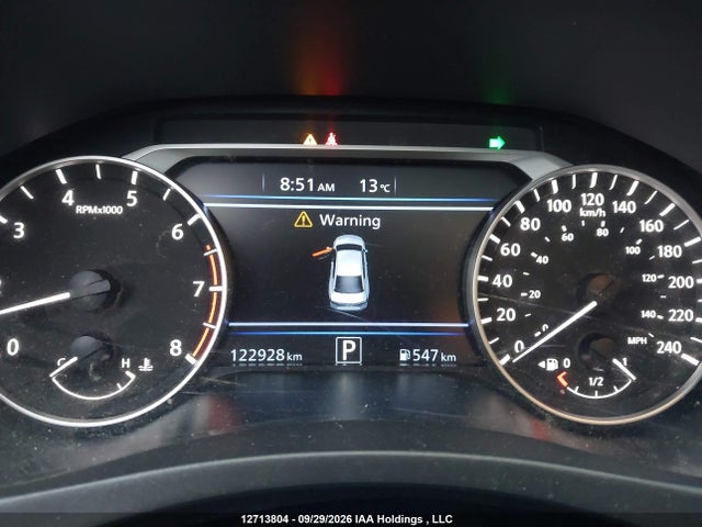 12713804 :رقم المزاد ، 1N4BL4DW7KN310535 vin ، 2019 Nissan Altima 2.5 Sv مزاد بيع