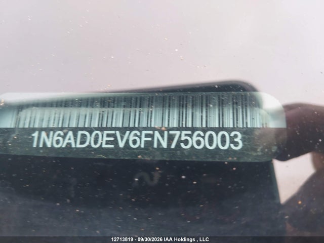 Продаж на аукціоні авто 2015 Nissan Frontier Pro-4x, vin: 1N6AD0EV6FN756003, номер лоту: 12713819