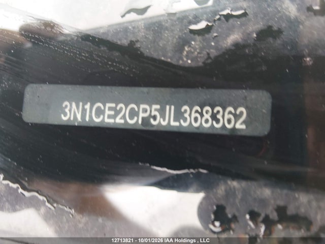Продаж на аукціоні авто 2018 Nissan Versa Note 1.6 S/1.6 Sr/1.6 Sv, vin: 3N1CE2CP5JL368362, номер лоту: 12713821