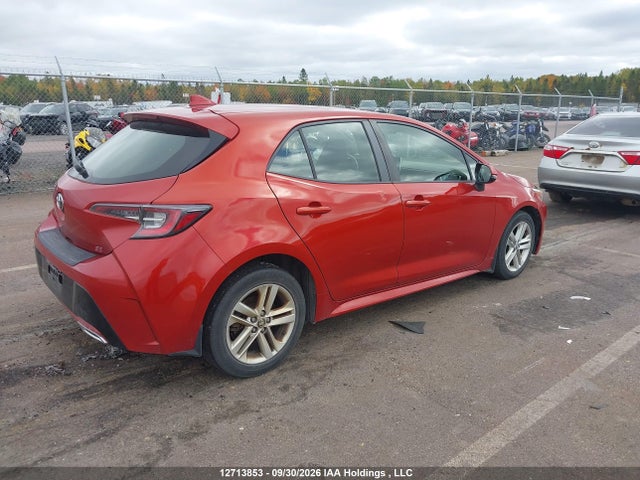 Aukcja sprzedaży 2019 Toyota Corolla Se/xse, vin: JTNK4RBEXK3015998, numer aukcji: 12713853