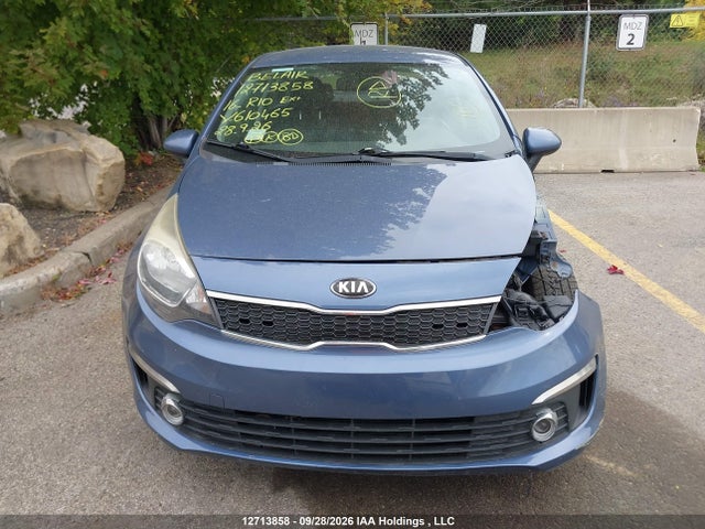 KNADN4A33G6610465 KIA Rio Ex/ex+ W/sunroof/lx/lx+/lx+ Eco/sx
