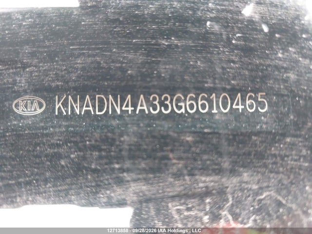 KNADN4A33G6610465 KIA Rio Ex/ex+ W/sunroof/lx/lx+/lx+ Eco/sx