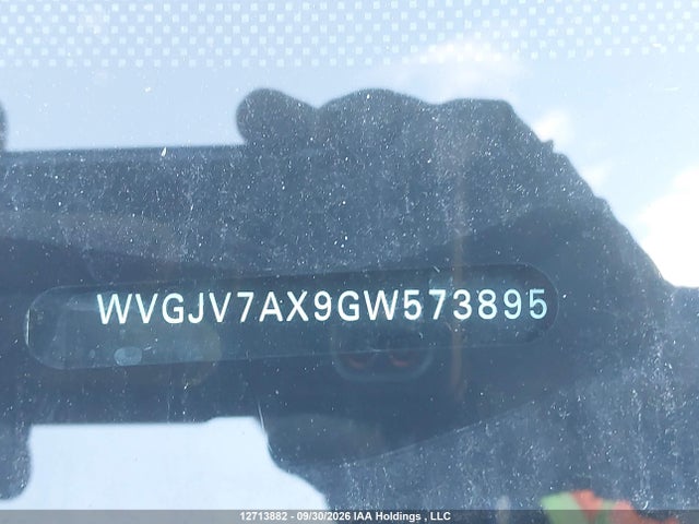 WVGJV7AX9GW573895 Volkswagen Tiguan Comfortline/highline/special Edition