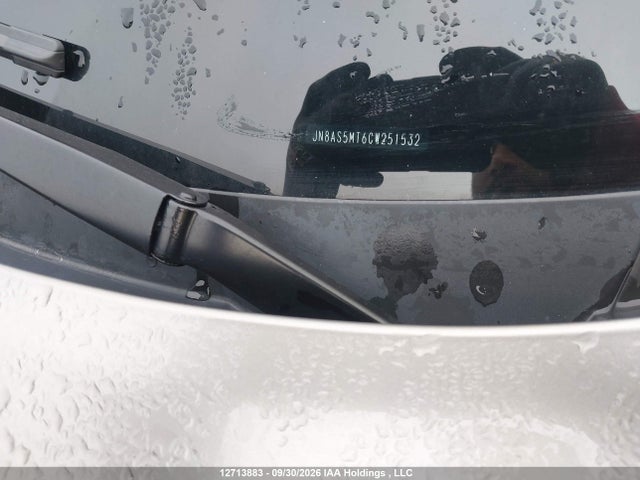 12713883 :رقم المزاد ، JN8AS5MT6CW251532 vin ، 2012 Nissan Rogue Sv مزاد بيع