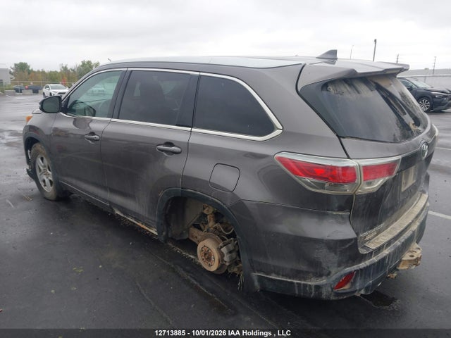 Toyota Highlander Xle 2015 5TDJKRFH0FS201984 Image 3
