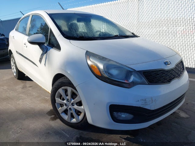 12705844 :رقم المزاد ، KNADM4A30C6076886 vin ، 2012 Kia Rio Ex/ex+/lx/lx+/sx مزاد بيع