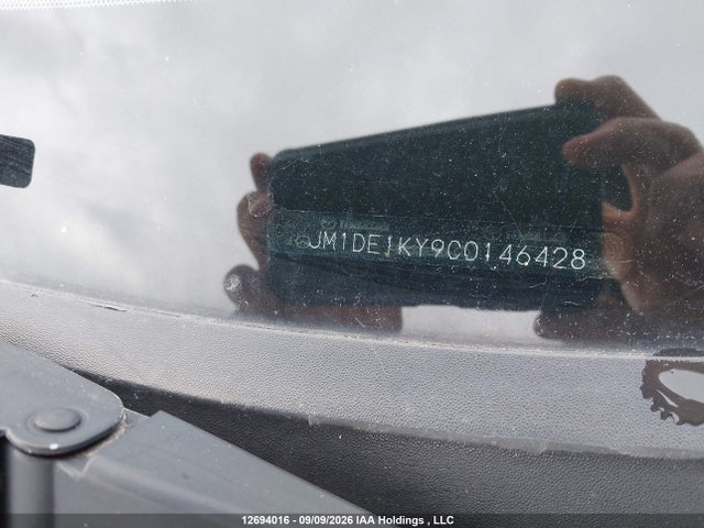 Aukcja sprzedaży 2012 Mazda Mazda2 Gx, vin: JM1DE1KY9C0146428, numer aukcji: 12694016