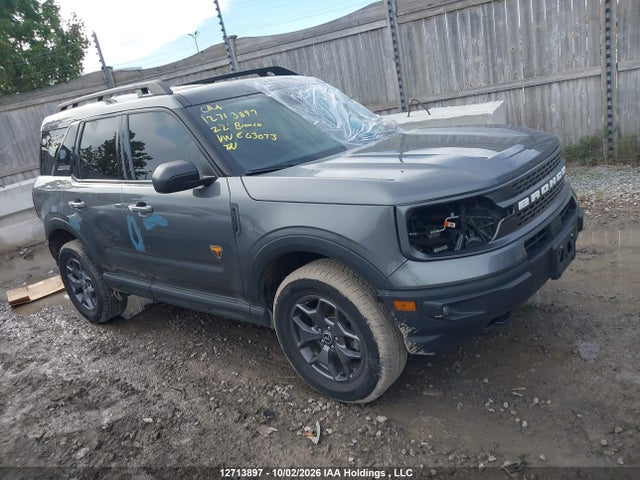Продажа на аукционе авто 2022 Ford Bronco Sport Badlands, vin: 3FMCR9D99NRE03073, номер лота: 12713897