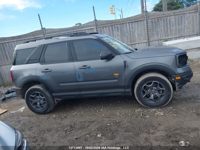 Продажа на аукционе авто 2022 Ford Bronco Sport Badlands, vin: 3FMCR9D99NRE03073, номер лота: 12713897