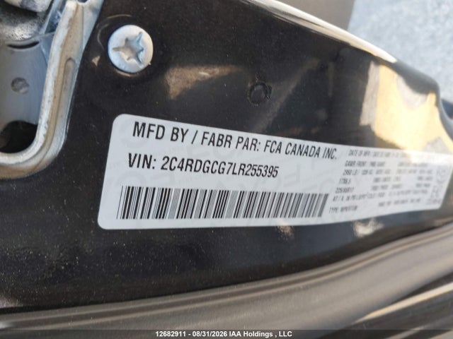 Продажа на аукционе авто 2020 Dodge Grand Caravan Premium Plus, vin: 2C4RDGCG7LR255395, номер лота: 12682911