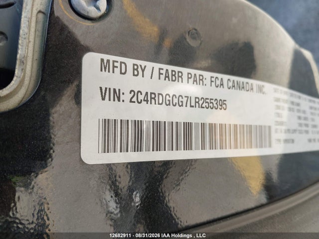 Продажа на аукционе авто 2020 Dodge Grand Caravan Premium Plus, vin: 2C4RDGCG7LR255395, номер лота: 12682911
